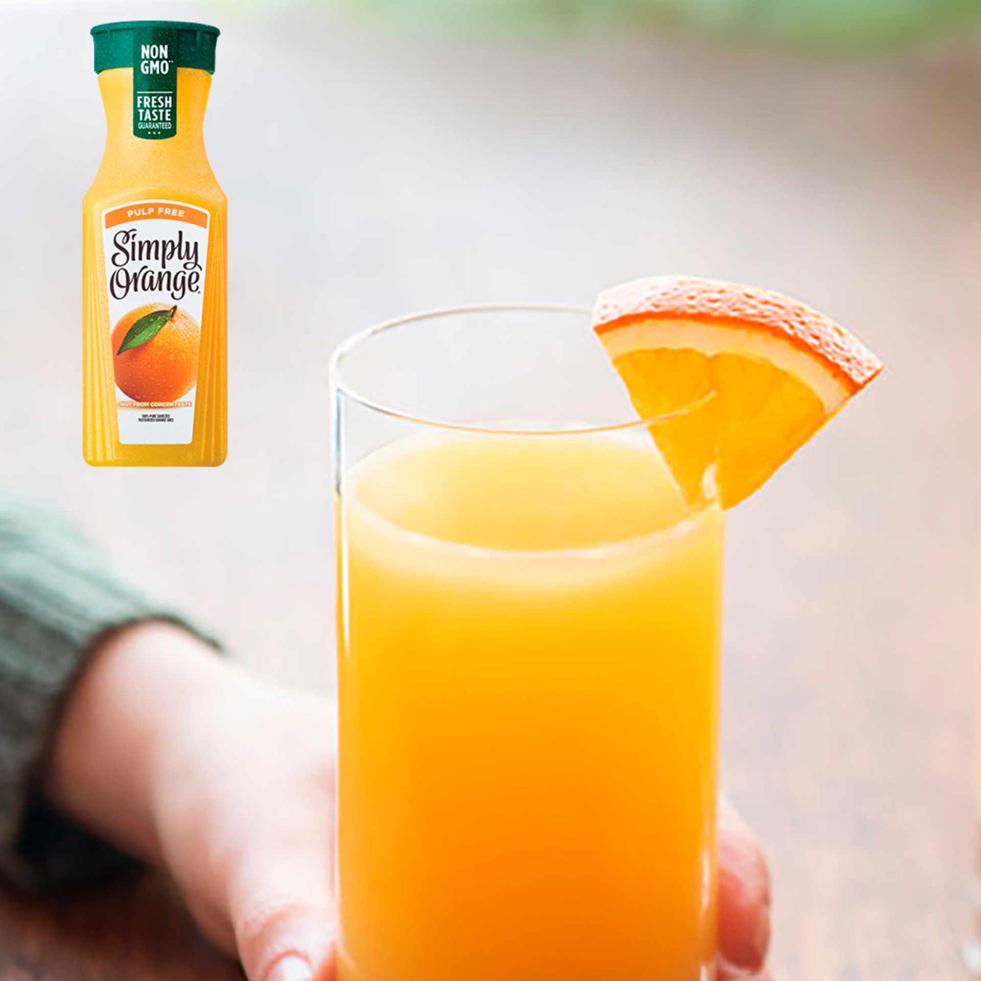 Simply Orange Juice Drink, Pulp Free - 32 fl oz