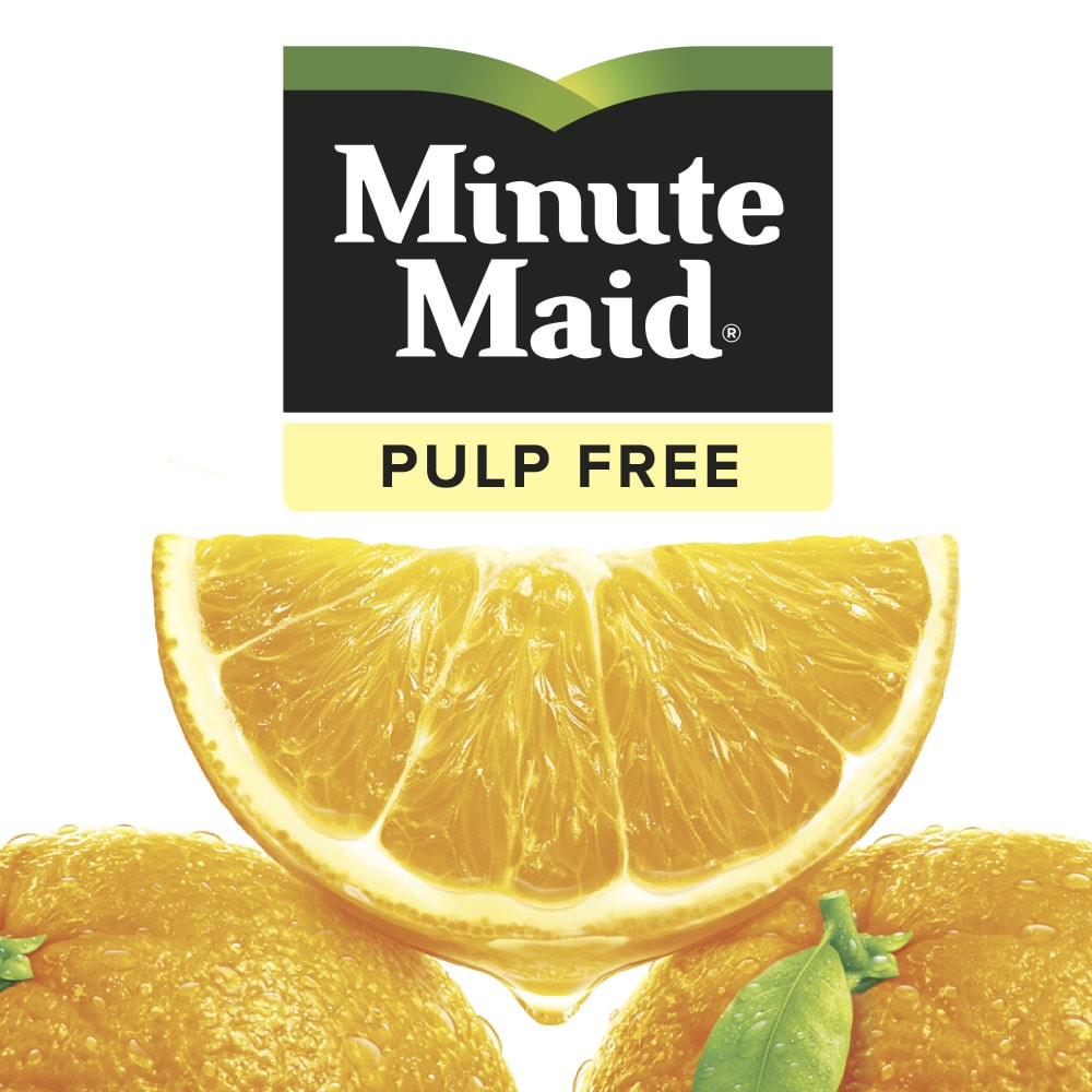 slide 2 of 5, Minute Maid Pulp Free Orange Juice 59 ounces, 59 fl oz