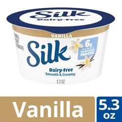 Silk Vanilla Soy Milk Yogurt Alternative, 5.3 Oz.
