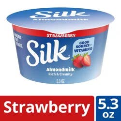 Silk Strawberry Almond Milk Yogurt Alternative, 5.3 Oz.