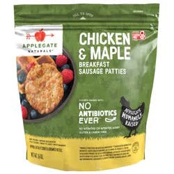 Applegate Chicken & Maple Breakfast Sausage Patties (Frozen)