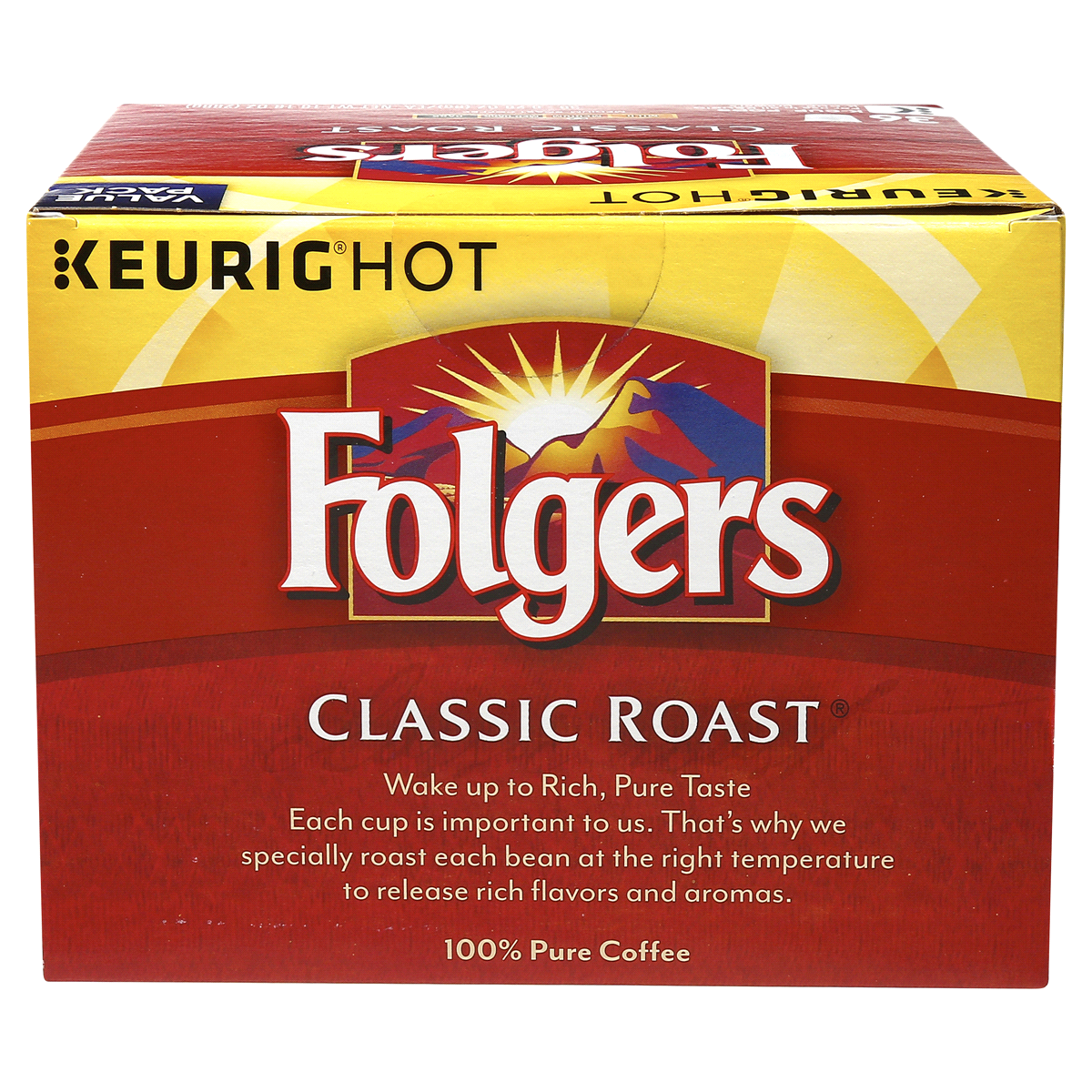 slide 2 of 7, Folgers Classic Roast K Cup Coffee s - 36 ct, 36 ct