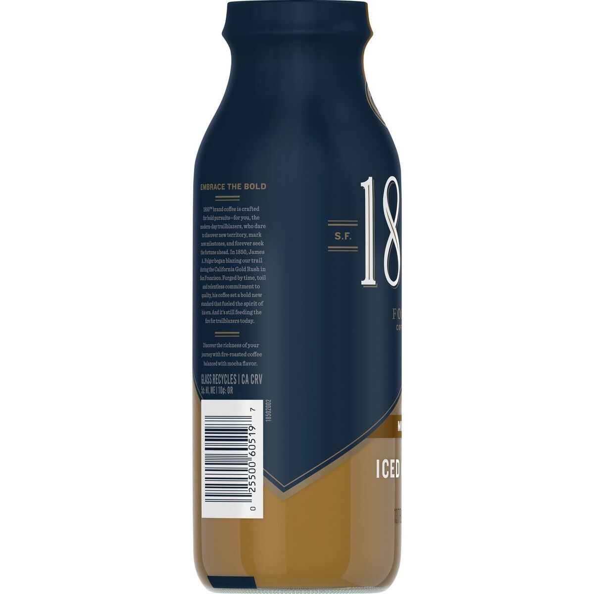 slide 4 of 9, Folgers 1850 Mocha Iced Coffee, 13.7 fl oz