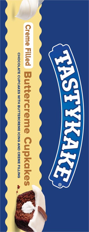 slide 4 of 5, Tastykake Creme Filled Buttercreme Cupkakes 6 - 2.4 oz Packages, 6 ct