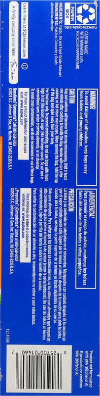 slide 3 of 4, Ziploc Brand Zip’n Steam Food Steamer Bags, Seal Top Closure, 10 count, 10 ct