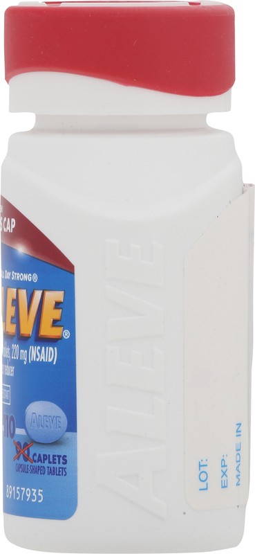 slide 4 of 4, Aleve Pain Reliever/Fever Reducer 110 Capsules, 90 ct