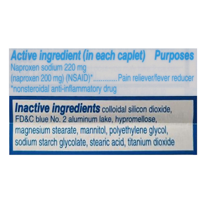 slide 3 of 4, Aleve Pain Reliever/Fever Reducer 110 Capsules, 90 ct