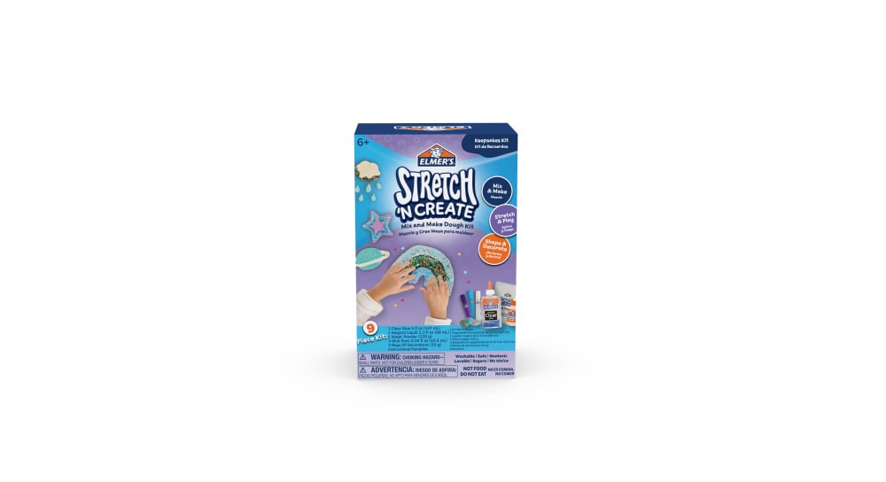 slide 2 of 2, Elmer's® Stretch 'N Create Mix & Make Dough Kit, 9 ct