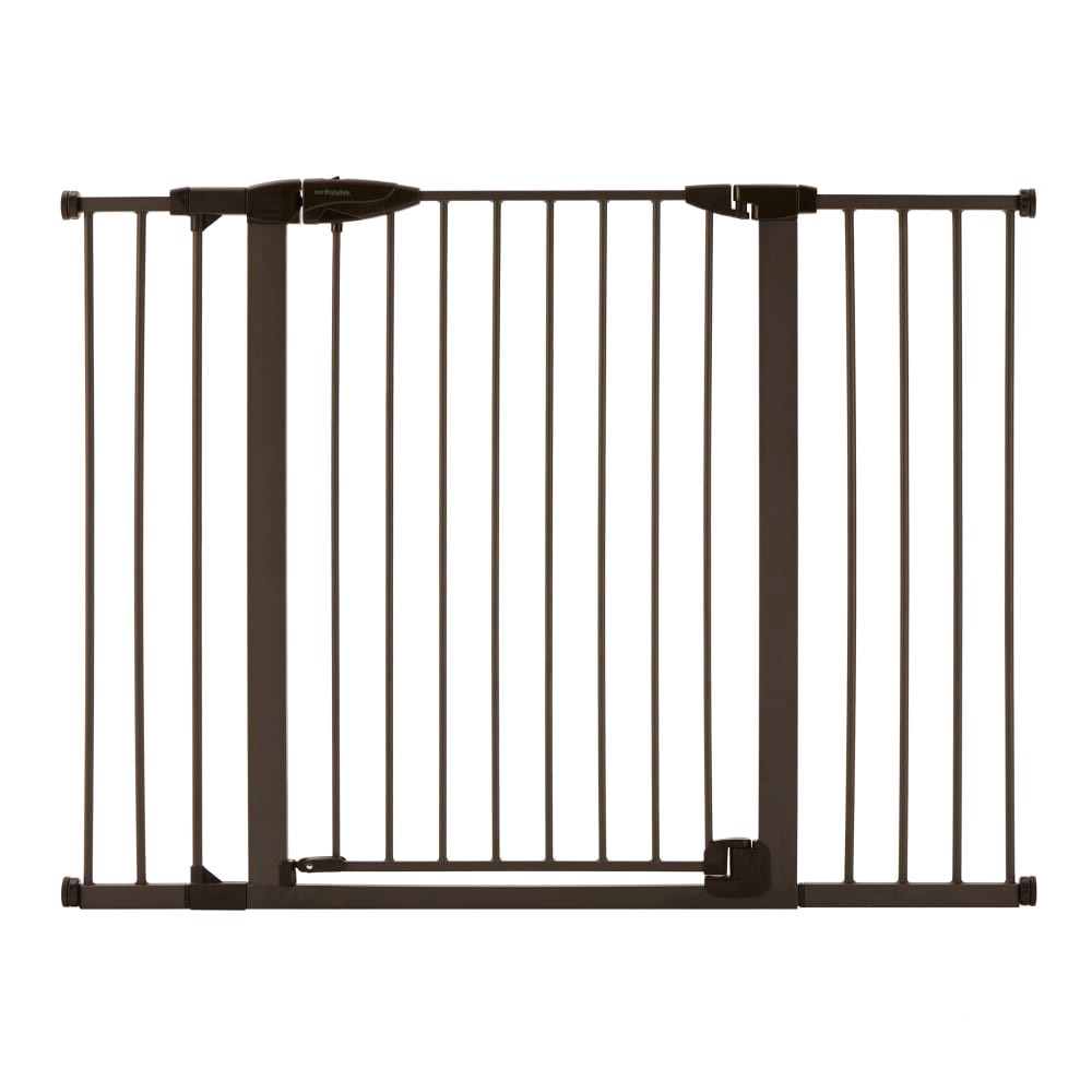slide 2 of 5, Toddleroo by North States Riverstone Extra Tall And Wide Baby Gate - Graphite - 29.75'';-52''; Wide, 1 ct