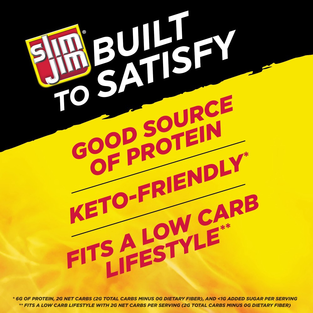 slide 3 of 6, Slim Jim Bites Original Smoked Sausage 3.75 oz, 3.75 oz