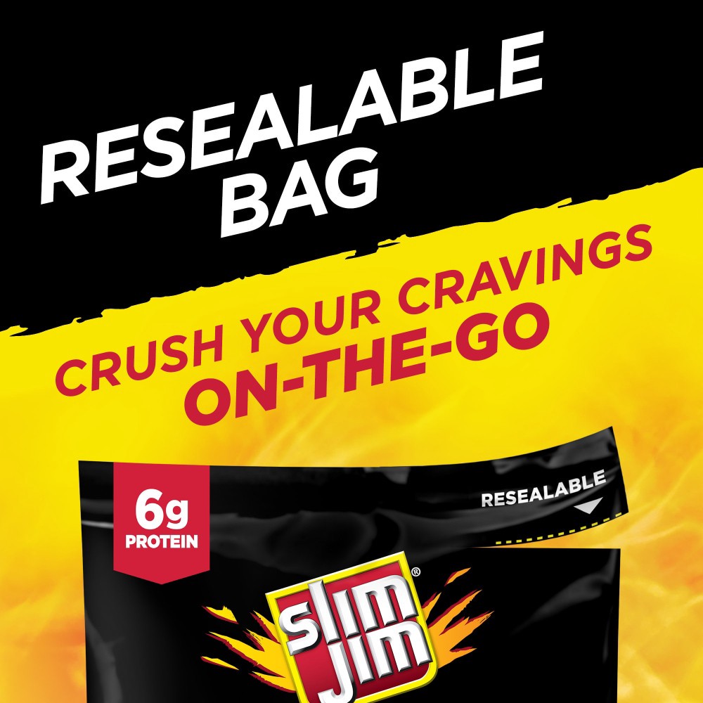 slide 5 of 6, Slim Jim Bites Original Smoked Sausage 3.75 oz, 3.75 oz