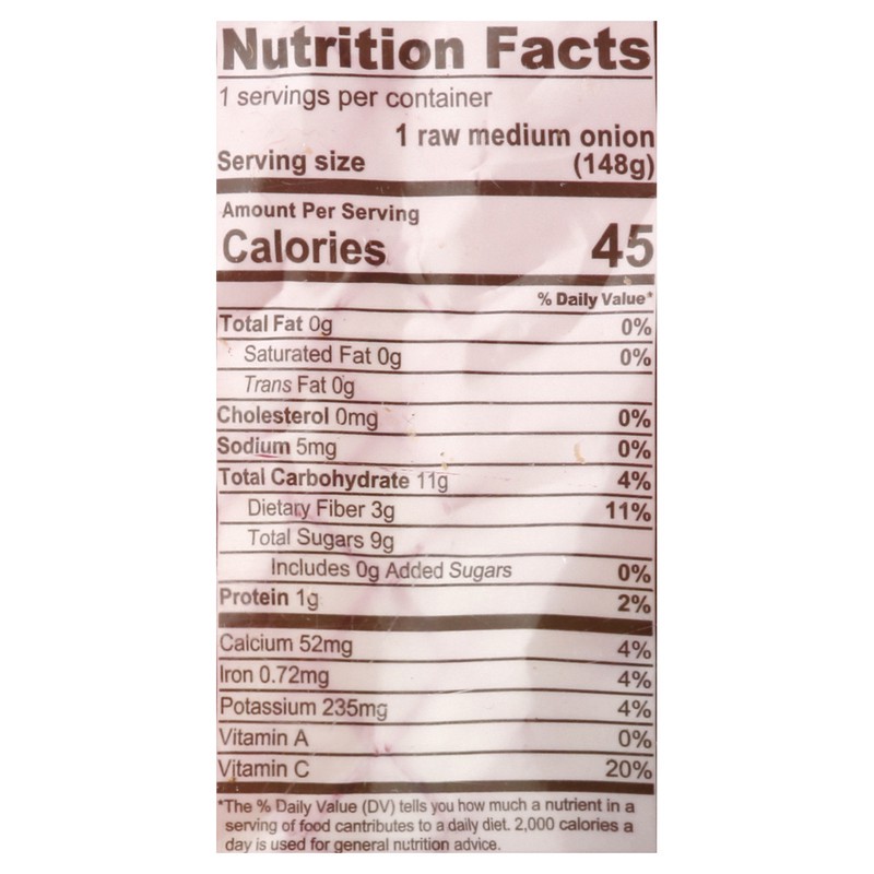 slide 5 of 5, Sweet Onions, 5 lb