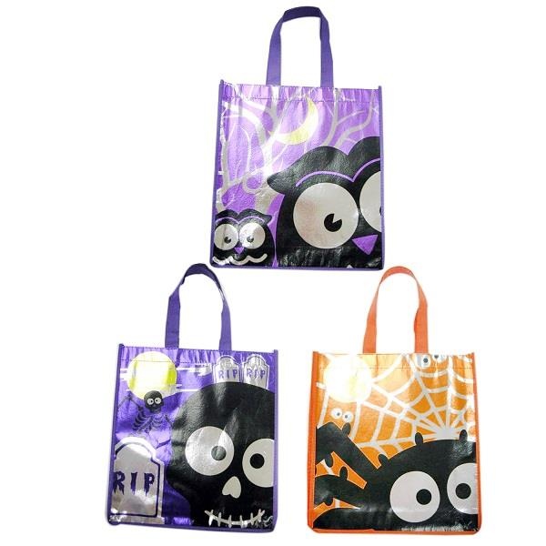 slide 1 of 1, Reflective Trick Or Treat Bag (Where Available), 12 ct