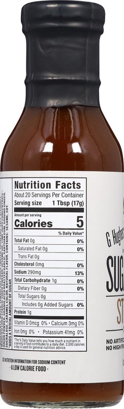 slide 3 of 5, G Hughes Sugar Free Stir Fry Sauce 12 oz, 12 oz