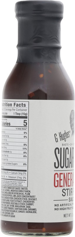 slide 3 of 5, G Hughes Sugar Free Stir Fry General Tso Sauce 12 oz, 12 oz