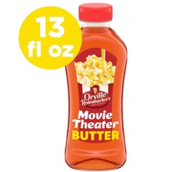 Orville Redenbacher's Movie Theater Butter Flavored Topping Oil, 13 fl oz.
