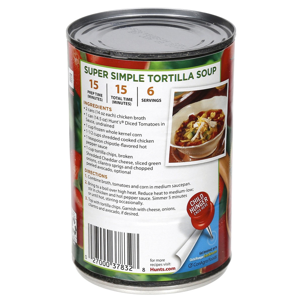 slide 2 of 2, Hunt's Diced Tomatoes In Sauce 14.5 oz, 14.5 oz