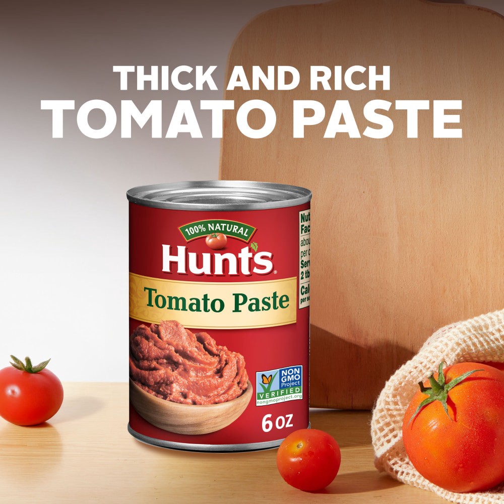 slide 3 of 6, Hunt's Tomato Paste, 6 oz., 6 oz