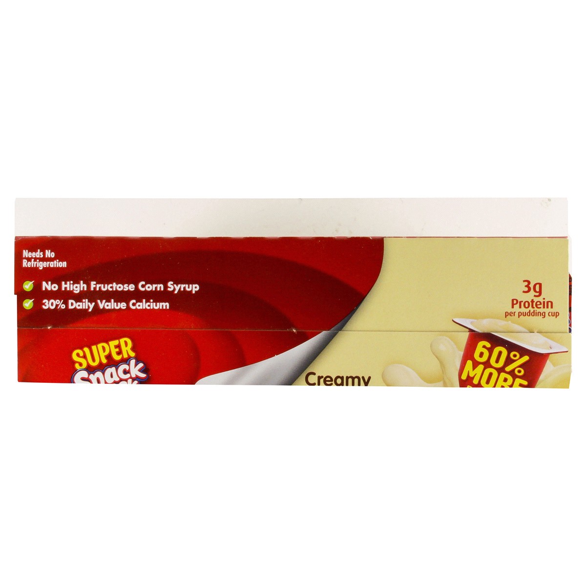 slide 2 of 4, Snack Pack Super Size Vanilla Pudding, 5.5 oz Pudding Cups, 6 Count, 6 ct