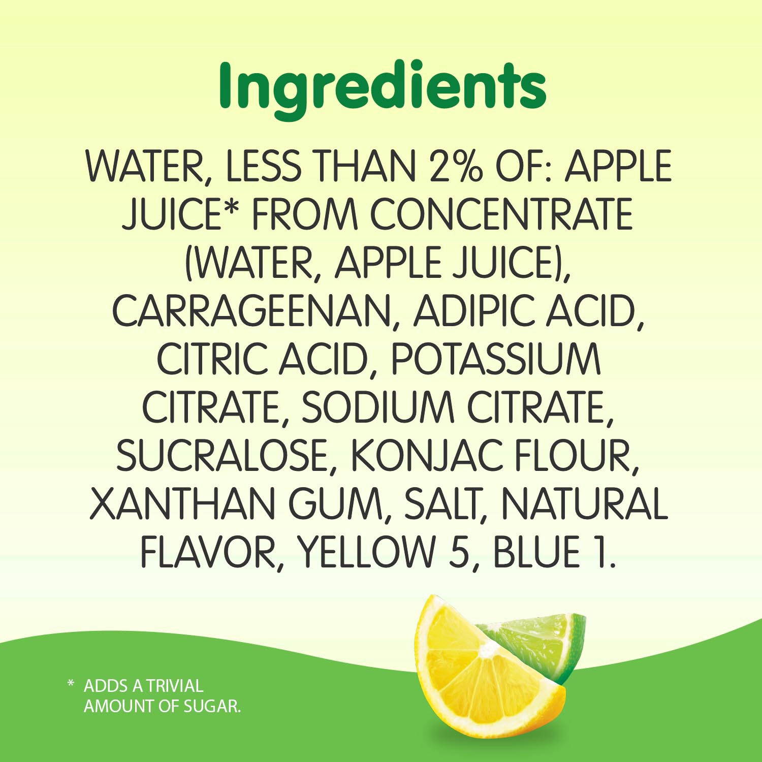 slide 4 of 5, Snack Pack Zero Sugar Lemon Lime Flavored Low Calorie Juicy Gels Cups, 3.25 oz., 4-Count, 13 oz