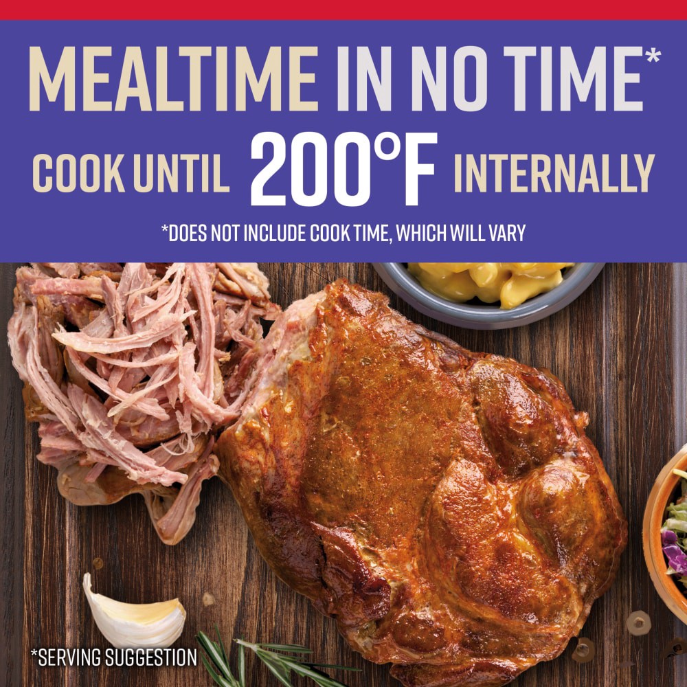 slide 2 of 6, Tyson Premium Quality Sweet & Smoky BBQ Seasoned Pork Butt Roast, 2 lb 4 oz