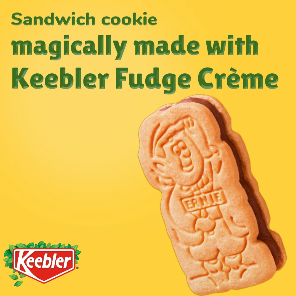 slide 3 of 5, KEEBLER E.L. Fudge Elfwich Original Cookies 13.4oz / 380g, 13.4 oz