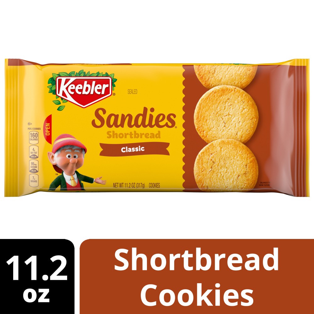 slide 3 of 6, Keebler Sandies Shortbread Classic Cookies 11.2 oz, 11.2 oz