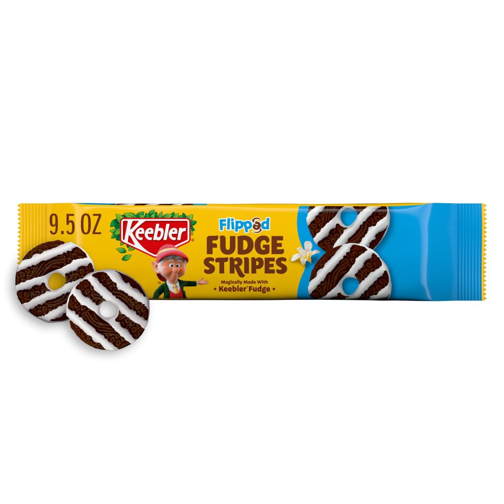 slide 6 of 6, Keebler Beetlejuice™ Fudge Stripes Cookies, 9.5 oz, 9.5 oz