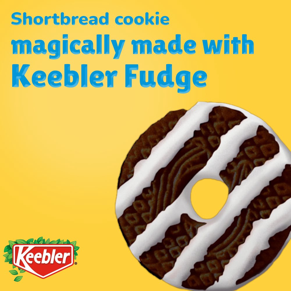 slide 2 of 6, Keebler Beetlejuice™ Fudge Stripes Cookies, 9.5 oz, 9.5 oz