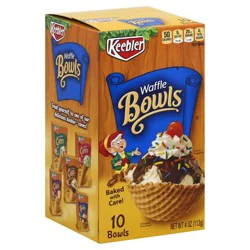 KEEBLER Waffle Bowls 10 count - 4oz / 113g