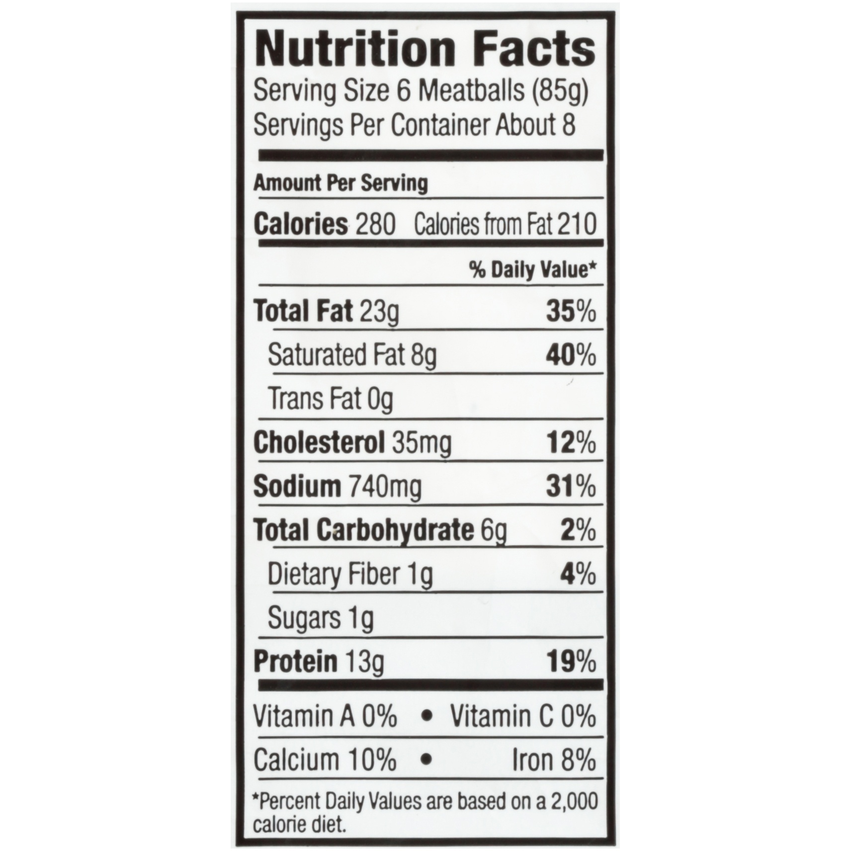 slide 3 of 6, Armour Original Meatballs, 25 oz
