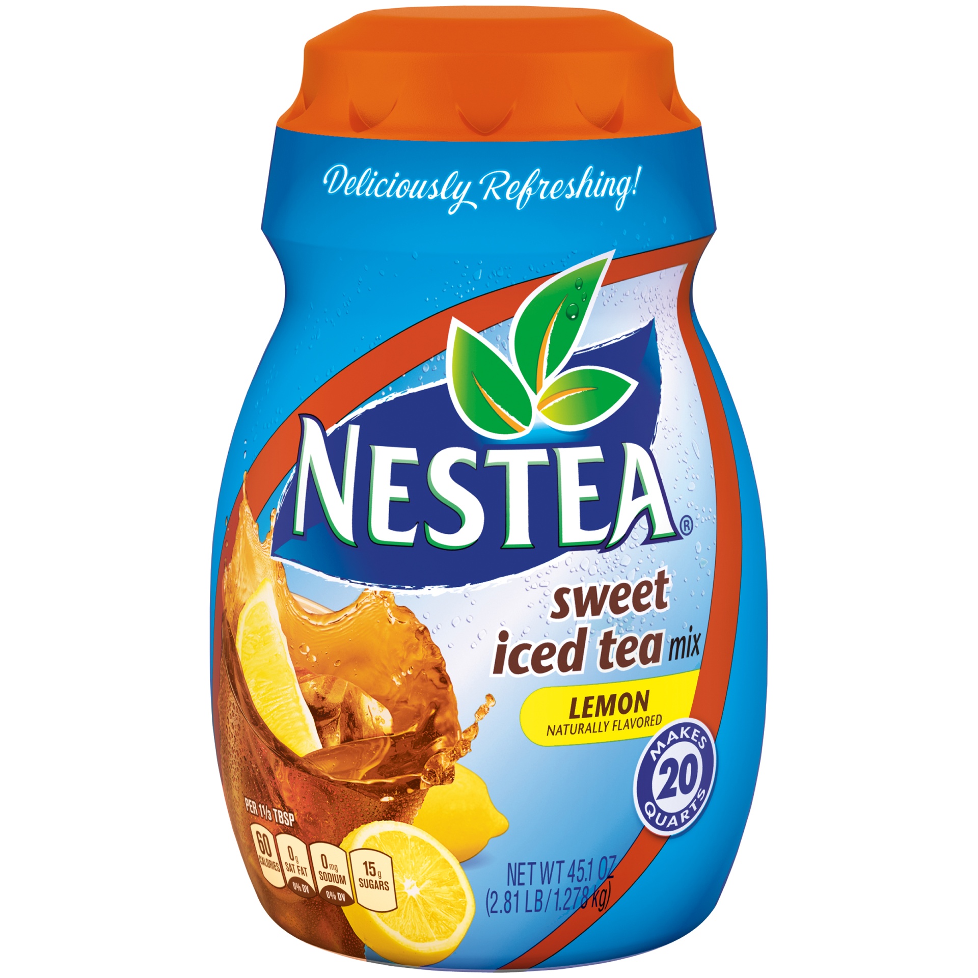 slide 2 of 2, Nestea Sweet Iced Tea Mix Lemon - 45.1 oz, 45.1 oz