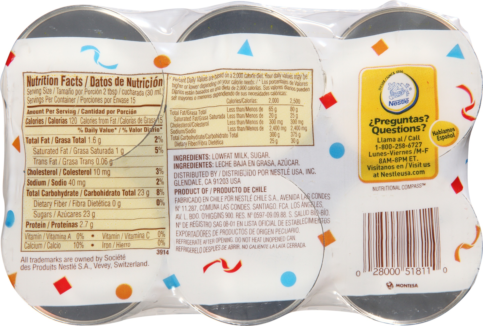 slide 5 of 5, La Lechera Nestle Sweetened La Lechera Condensed Milk Minis 6Pk, 3.5 oz