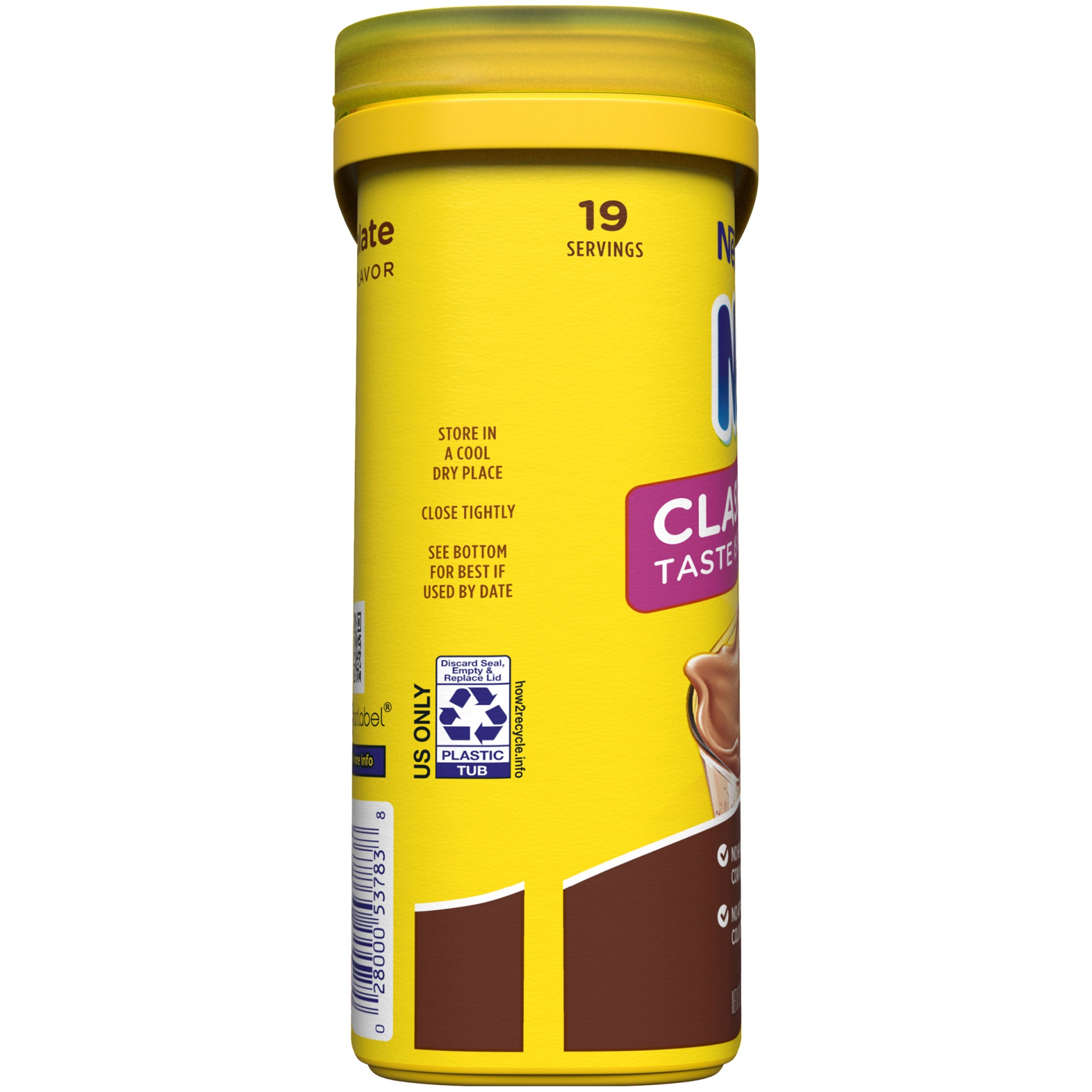 slide 3 of 3, Nesquik Chocolate Powder Drink Mix, 10 oz