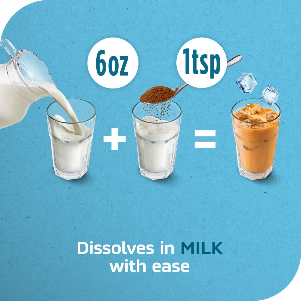 slide 5 of 6, NESCAFÉ ICE Ice Light Roast Instant Coffee, 6 oz