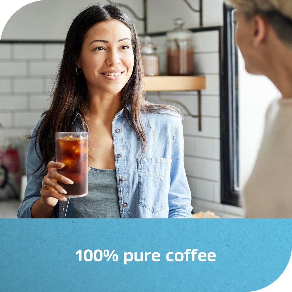 slide 3 of 6, NESCAFÉ ICE Ice Light Roast Instant Coffee, 6 oz