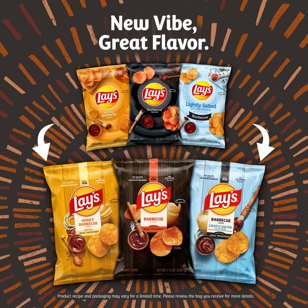 slide 5 of 6, Lay's Potato Chips Barbecue Flavored, 7.75 oz