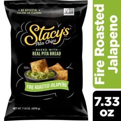 Stacy's Pita Chips, Fire Roasted Jalapeno