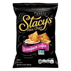 Stacy's Baked Pita Chips Cinnamon Sugar - 7.33 oz