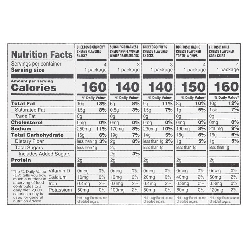 slide 4 of 5, Frito-Lay Cheesy Chip & Snack Mix, 18 Individual Bags, 18 ct