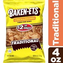 BAKEN-ETS Fried Pork Skins, Traditional