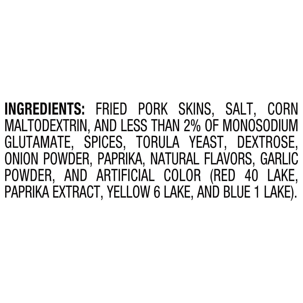 slide 6 of 6, BAKEN-ETS Chicharrones, Hot 'N Spicy Flavored, 4 oz