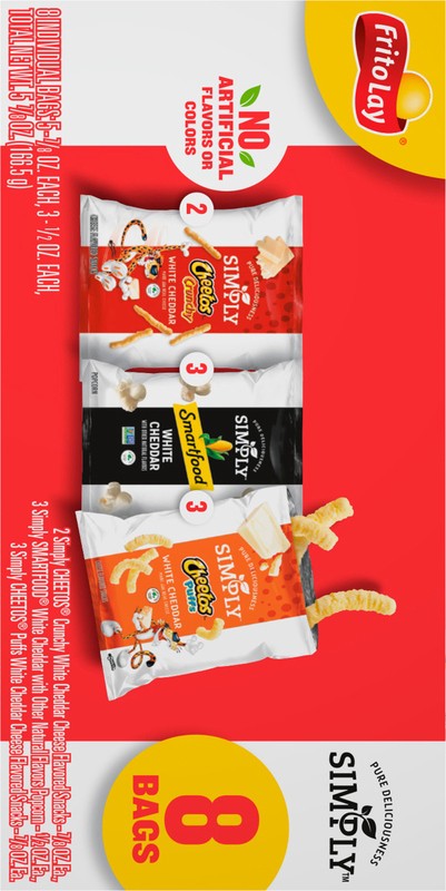 slide 4 of 5, Frito-Lay Simply Variety Snack Packs, 8 Count, 8 ct