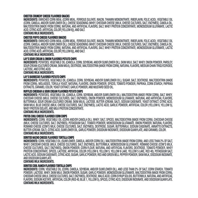 slide 2 of 5, Frito-Lay Snacks Flavor Mix Variety Packs 41 3/8 Oz, 42 Count, 42 ct