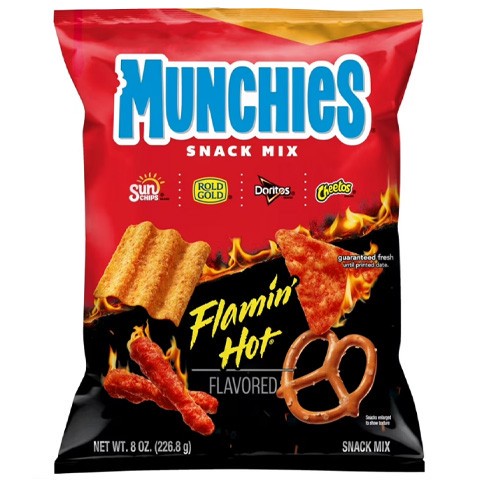 slide 1 of 1, MunchiesSnackMixFlamin Hot, 2.7 oz
