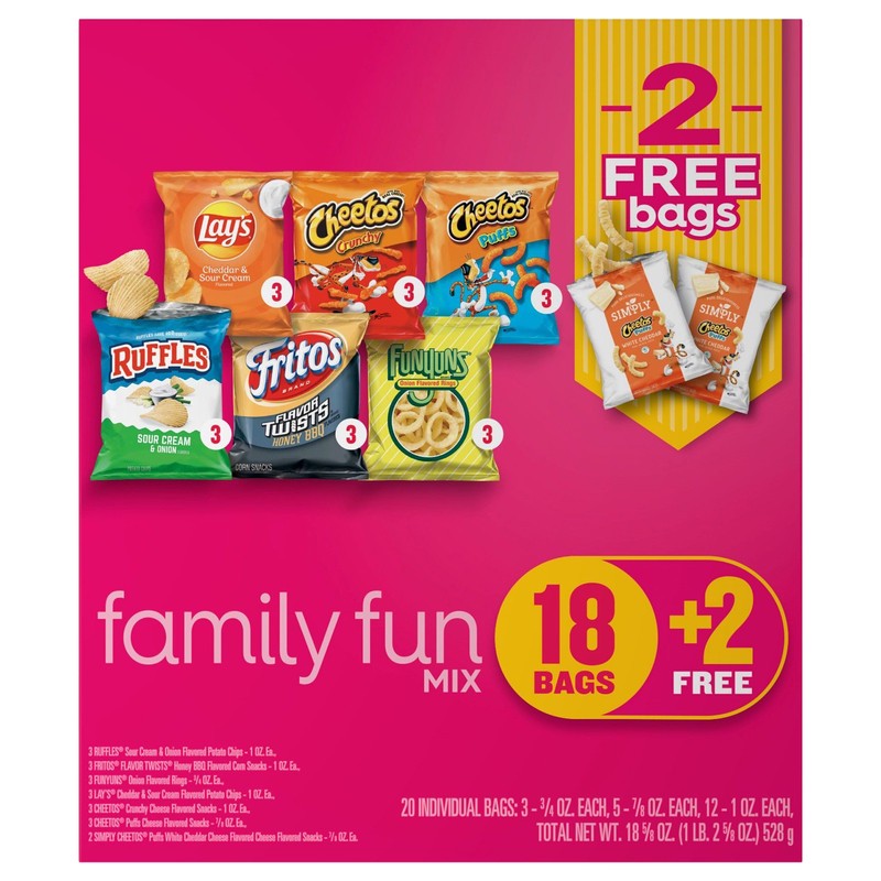 slide 1 of 1, Frito Lay Family Fun Mix, 1 ct