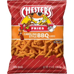 Chester's Fries Corn Snacks Carolina Style BBQ Flavored 5 1/4 Oz