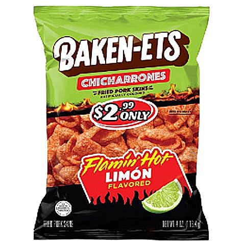 slide 1 of 1, Baken-ets Flamin Hot Limon, 4 oz