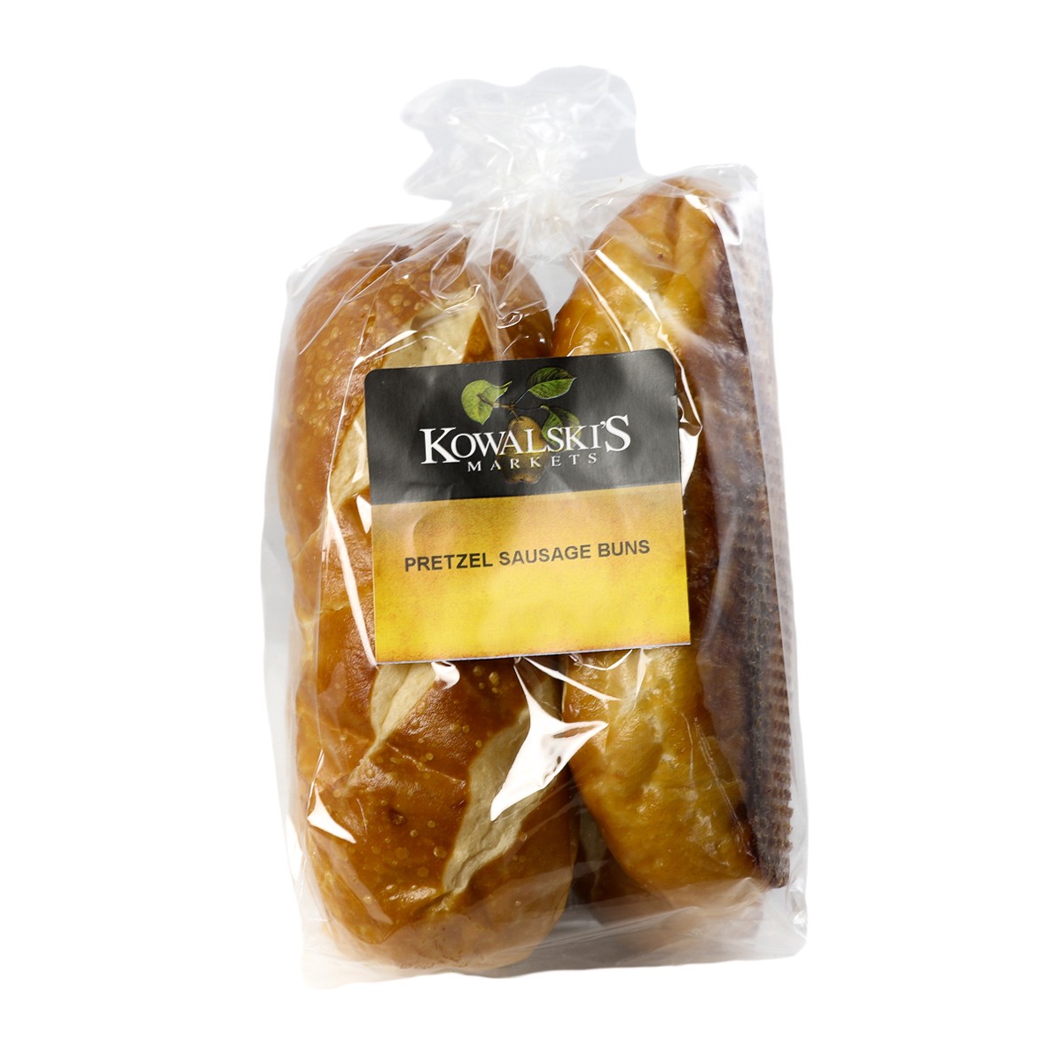 slide 1 of 1, Kowalski's Pretzel Sausage Buns, 10 oz