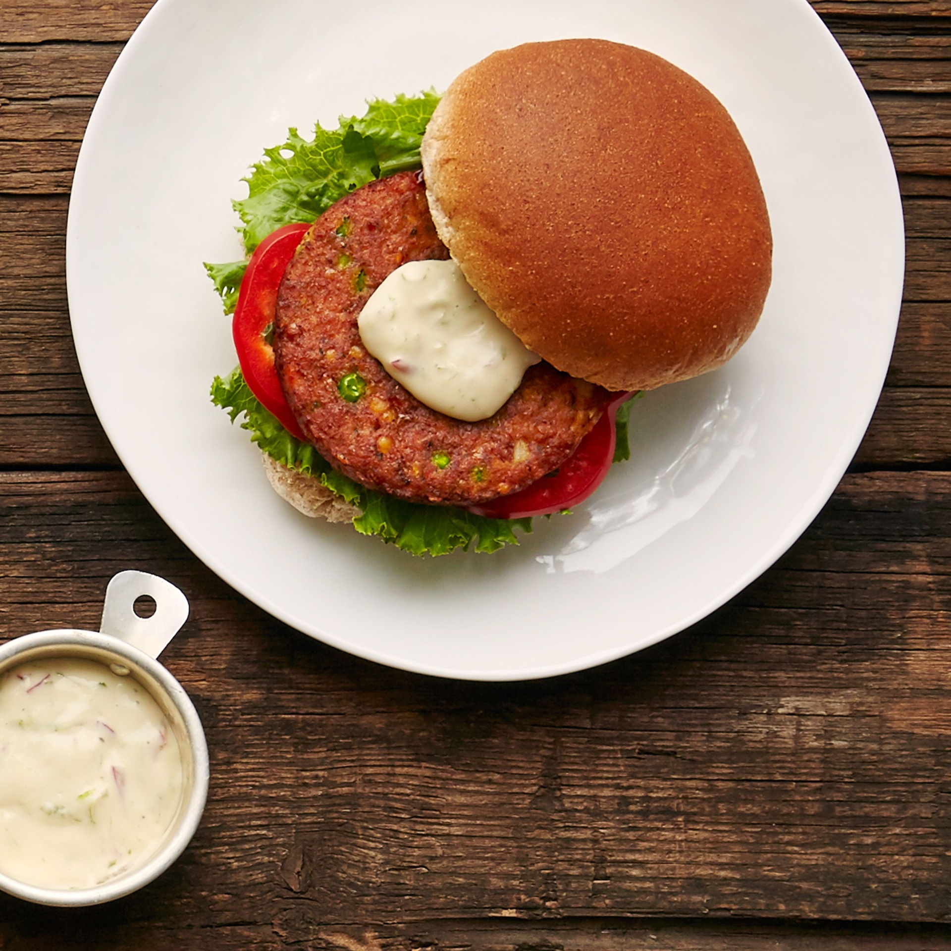 slide 4 of 7, MorningStar Farms Spicy Indian Veggie Burgers, 8 oz